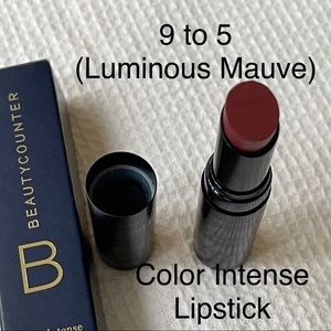 🆕 Beautycounter Color Intense Lipstick, 9 to 5 (Luminous Mauve)